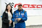 Race Director Larry Mahanor & '09 season GTS 5 champion, Denise Stubbs, Porsche 944 